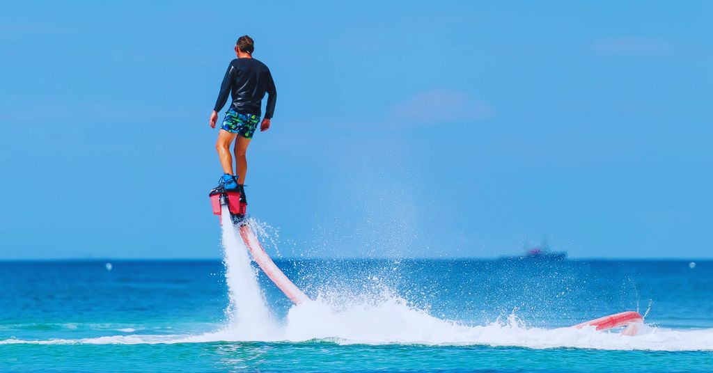 Flyboarding with Beach Riders Dubai