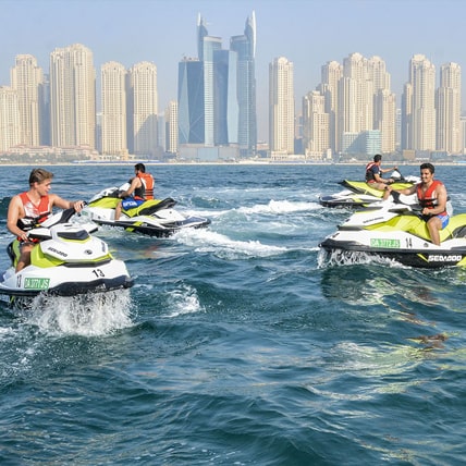 Jet Ski Ride in Dubai Marina and Jbr