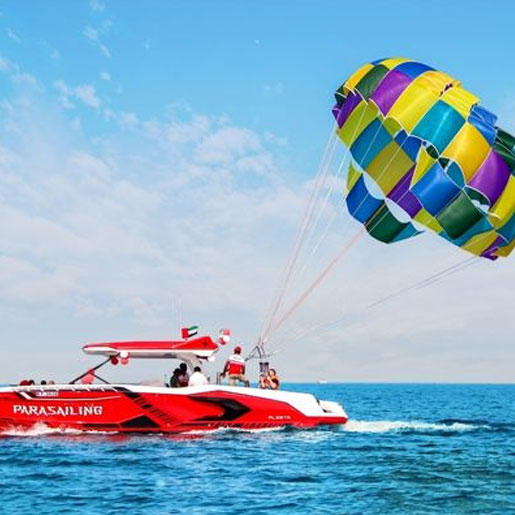 Parasailing in Dubai - Beach Riders Dubai