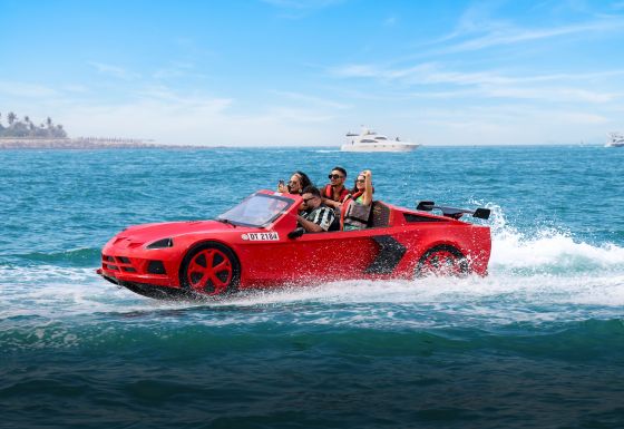 Red Water Car Dubai - Beach Riders Dubai