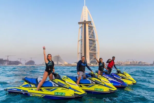 Jet Ski Ride near Burj Al Arab Dubai - Beach Riders