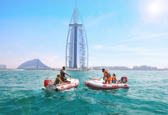 Self Drive Boat Dubai Burj Al Arab