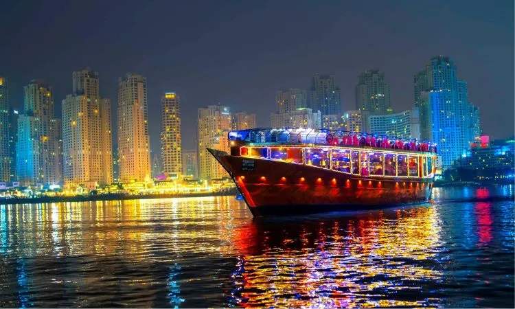 Dhow Cruise at Dubai Marina